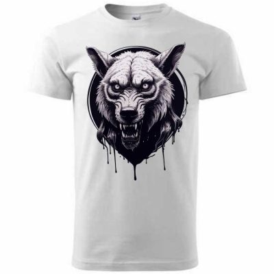 Vlk - obrázek pro tisk na tričko