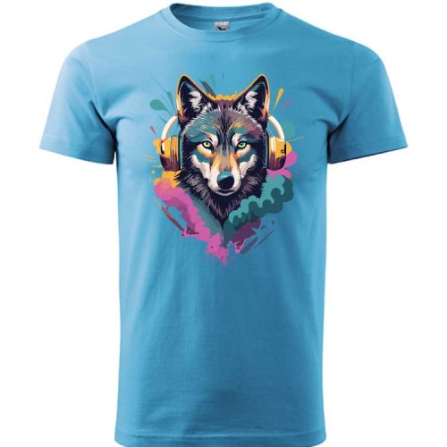 Vlk - obrázek pro tisk na tričko 5681