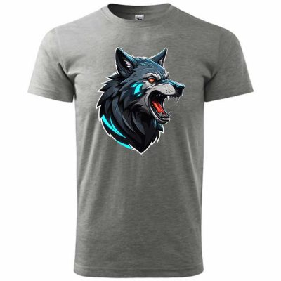 Vlk - obrázek pro tisk na tričko 5696