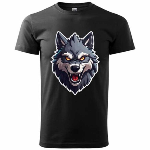 Vlk - obrázek pro tisk na tričko 5721