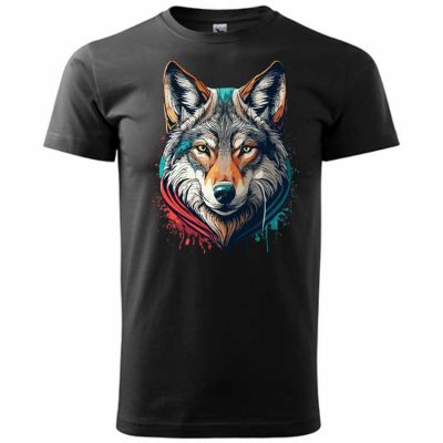 Vlk - obrázek pro tisk na tričko 5754