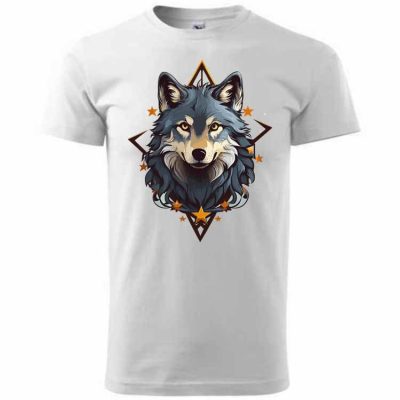 Vlk - obrázek pro tisk na tričko 5829