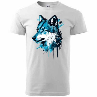 Vlk - obrázek pro tisk na tričko 5837
