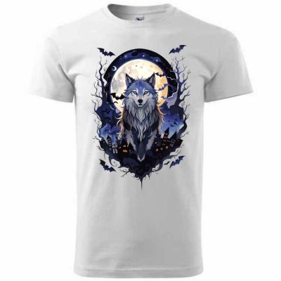 Vlk samuraj - obrázek pro tisk na tričko 5808