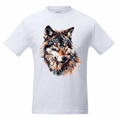 vlk - obrázek pro potisk na tričko