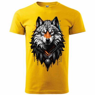 Vlk - obrázek pro tisk na tričko 5849