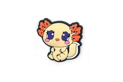 Roztomilý přívěsek na boty, batoh, košili, svetr atd. s motivem axolotl