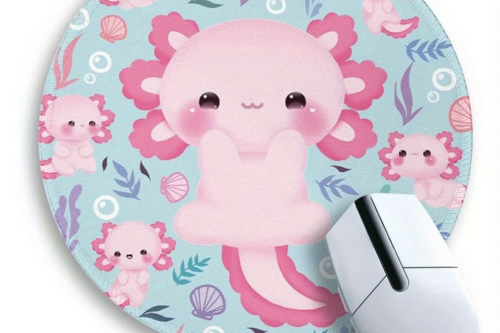 Podložka pod počítačovou myš Axolotl